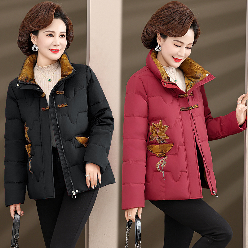 2025新款國風羽絨棉服 | 保暖加厚 